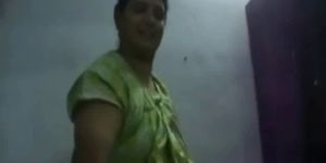 Indian aunty giving cock massage to hubby for hard sex