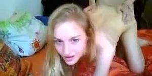 Webcam - Fucking my blonde girlfriend