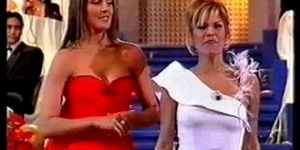 Yolanda Ramos Strip on Spanish Television