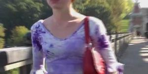 Piss: Russian Baby Wet Her Short In Public