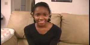 Cute Ebony Teen - Anal Casting