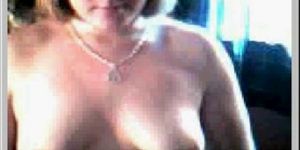 Young fattie chatting and flashing her tits