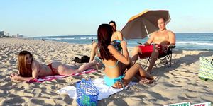 Beach Bait And Switch With Gina Valentina and Kobi Bria