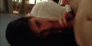 Hot brunette POV blowjob and riding