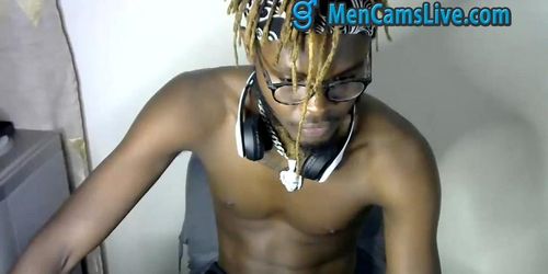 Sensual Black hot Dick Part 2 doing a Cam Show