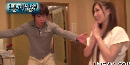 Beguiling maki horiguchi cannot get enough of sex