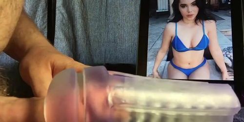 Cumming inside McKayla Maroney fleshlight