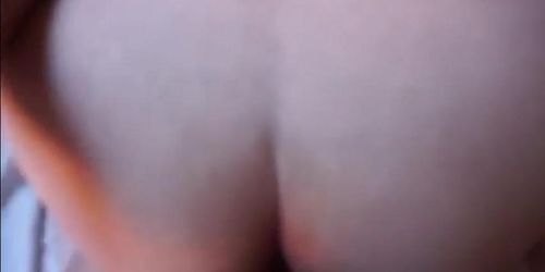 Homemade Amateur Sexy Ass Reverse Cowgirl to doggy cums