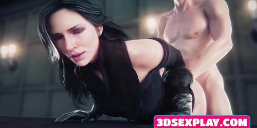 Sexy 3D Heroes Gets Their Cunt Tore Open by a Big Long 