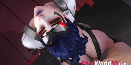 Porn Amazing Collection of 3D Gentle Widowmaker Fuck