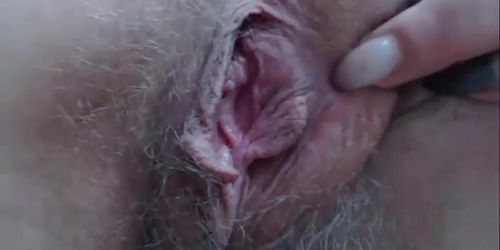 Very Cute Hairy Blonde Pussy 2