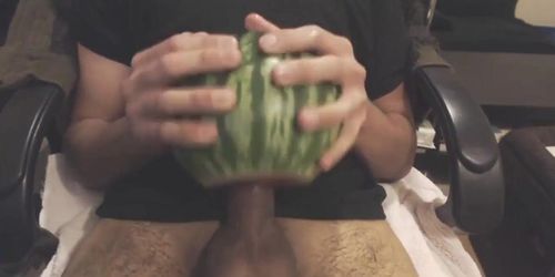 Fucking a Watermelon