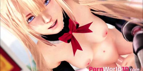 3D Cute Marie Rose Gets Wild Fucks