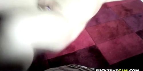 Hairy chubby woman with hot pussy on webcam