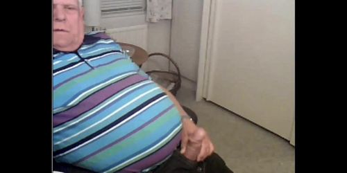 grandpa cum on cam