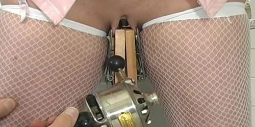 Alluring gf fucks herself with sextoy like crazy