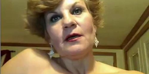 52 year old lady on the naughty on webcam 