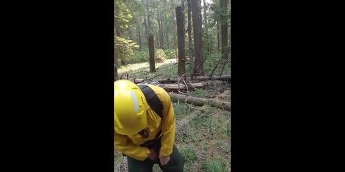 real wildfire worker