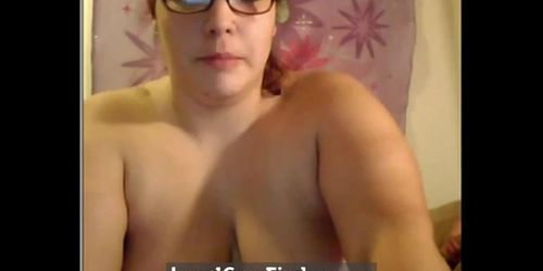 Hot big titted chubby with glasses 