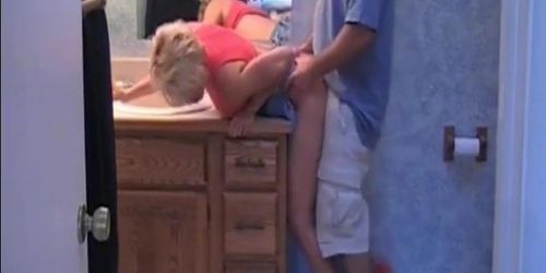 Blonde mature girl roleplay with husband