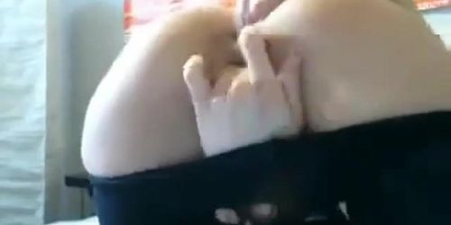 Finger double penetration to Orgasm