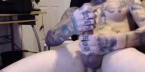 Latin tattoo biggest cock cumshot 2