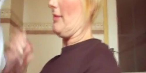 Sally Taylor homemade bllowjob and facial