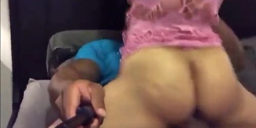 Big Tits Blonde Cheating Girl Riding BBC