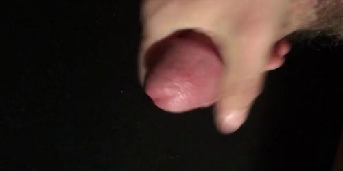 HD Close up jacking my cock with squirting cumshot