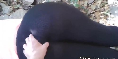 dry humping that ass