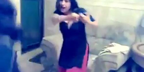 Muslim girl performing in private Mujra