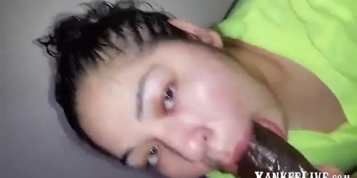 Latina Sucking Black Dick