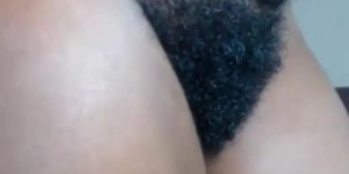 black hairy