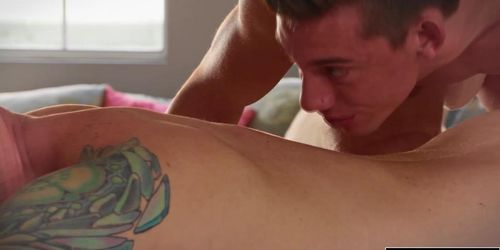 The ultimate sensual massage with sexy studs Derek Kage and Zane Kazan