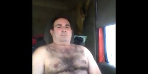 Amateur Daddy Horny Trucker Stud