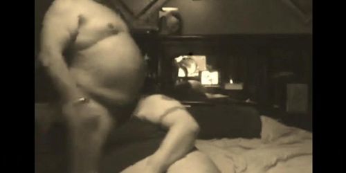 Fat Daddy Trucker Barebacks Young Pup