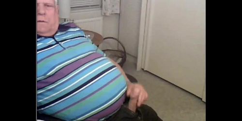 Grandpa Strokes on Cam