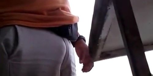 Big-Cock Daddys Bulge Outdoors