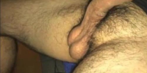 Huge UNCUT Latino Daddys Cock Tease