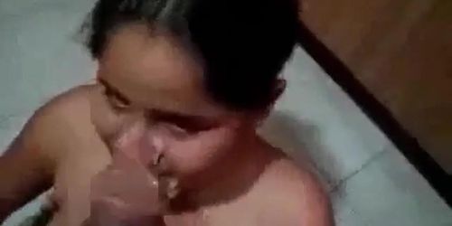 Indian Amateur Maid Blowjob