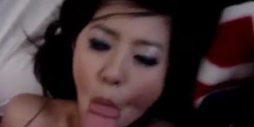 Amateur Asian Girlfriend Blowjob