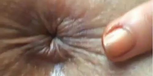 close up butthole winking