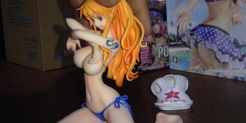 Nami One Piece BB-02  figure Hot pose Cumshot