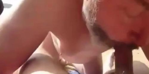 Beach Blowjob