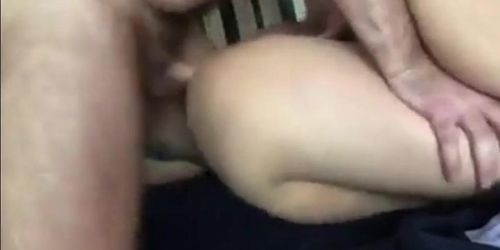 Hairy daddy fucks his not son