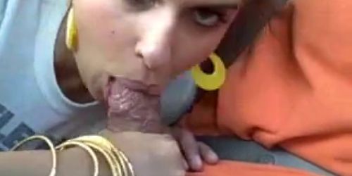 blowjob in the car