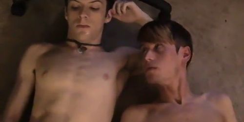 Cute skinny barely legal boys Jared is nervous about hi
