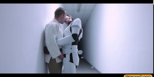 Paddy arrives and fucks Lukes anal with his big dick