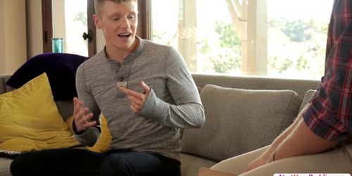 Deep pounding in the ass with hot gays