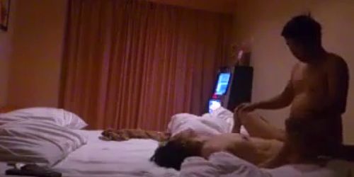 Japanese couple oral and fuck in hotel room